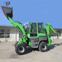 Professional Tractor Front End Loader And Backhoe With Ce Certificate